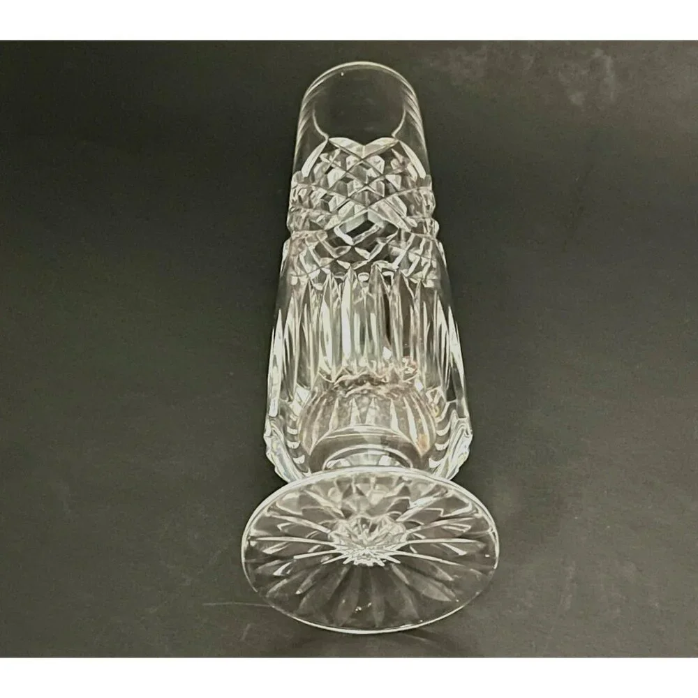 Crystal Footed Bud Vase 6-7/8